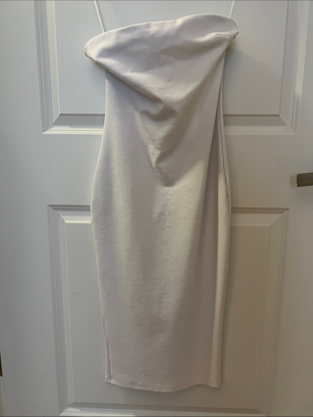 Superdown white bodycon Midi Dress